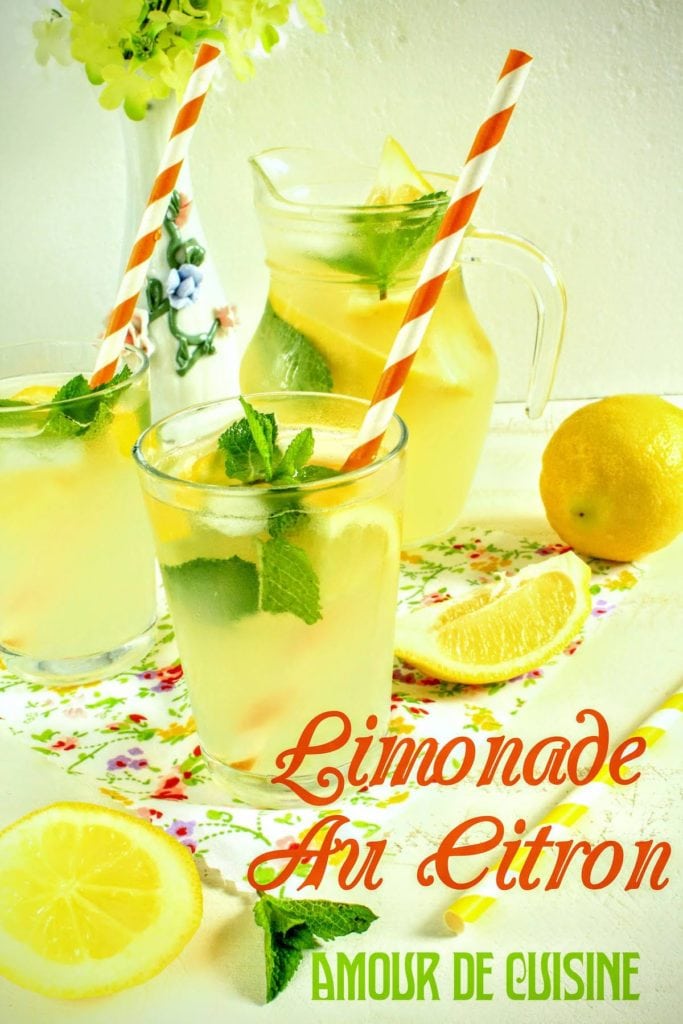 Citronnade Ou Limonade Au Citron Maison Amour De Cuisine