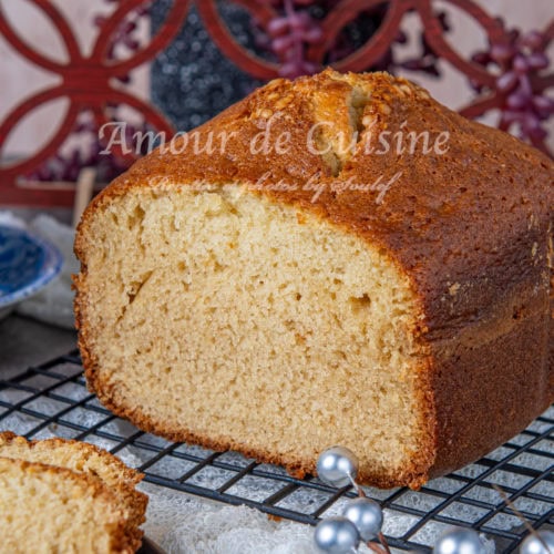 gateau yaourt dans la machine à pain