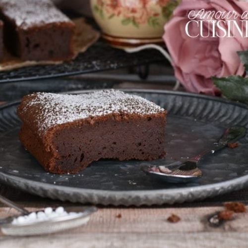 gateau moelleux au cacao et babeurre