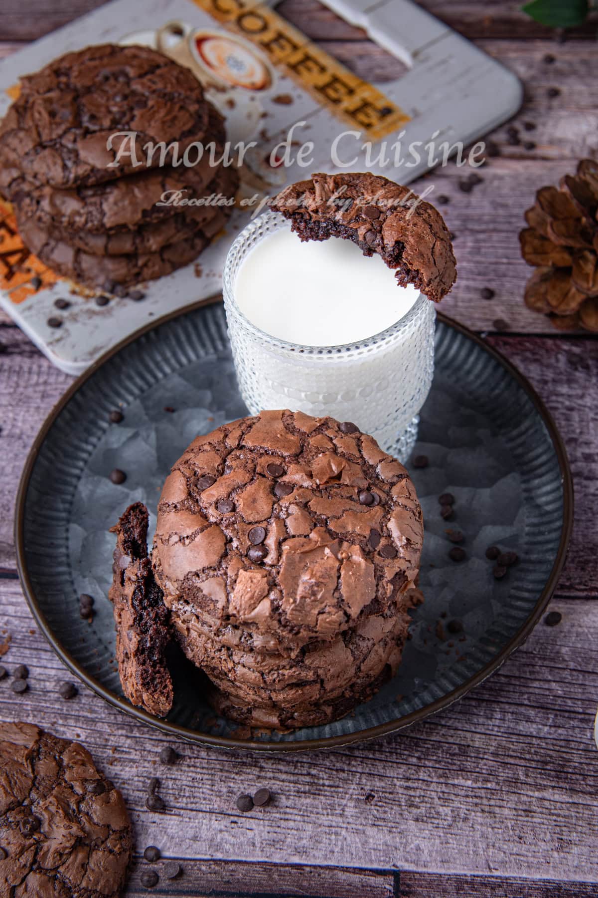 Cookies moelleux au chocolat