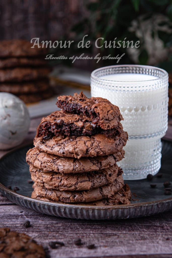 Cookies au chocolat moelleux