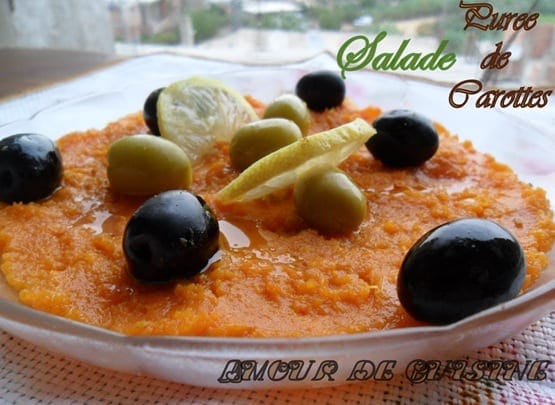 salade de puree de carottes