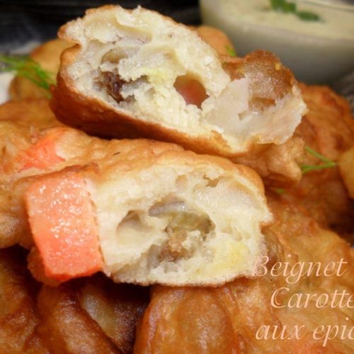 beignets carottes