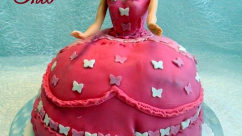 Gateau D Anniversaire Princesse Barbie Amour De Cuisine