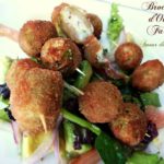 brochettes d'olives farcies