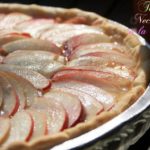 tarte aux nectarine à la creme