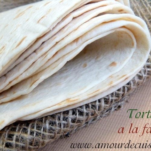 tortillas à la farine de blé