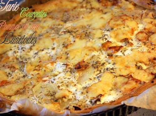 Tarte Pommes De Terre Et Courgettes Amour De Cuisine