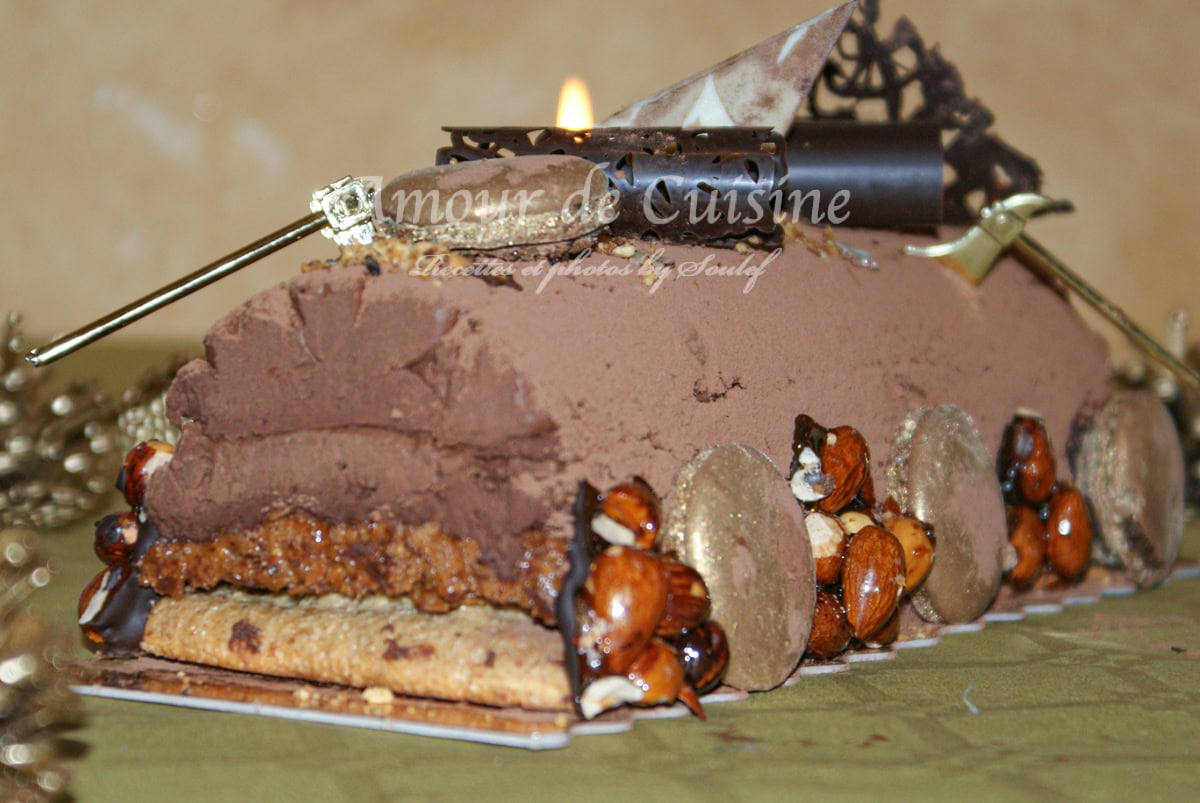 Recette de la buche de Noel facon trianon