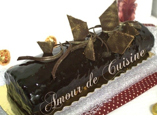 buche au chocolat et mascarpone