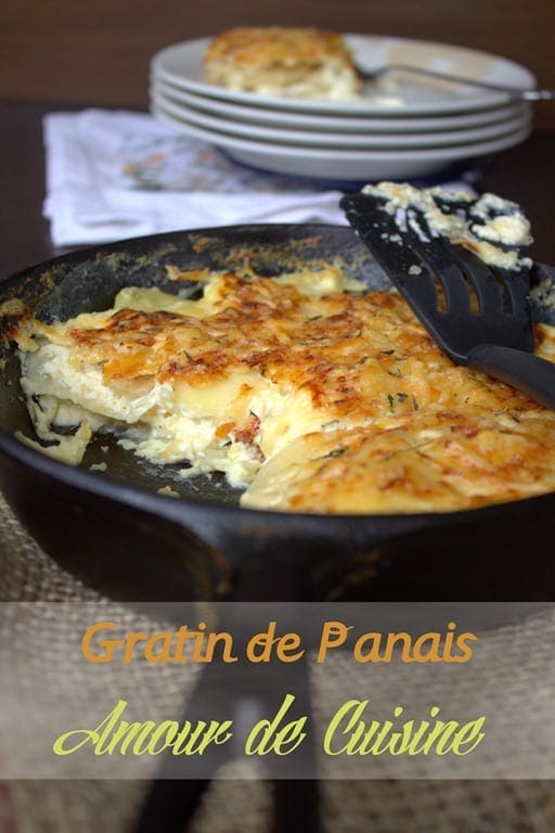 Recette De Gratin De Panais Facile Amour De Cuisine