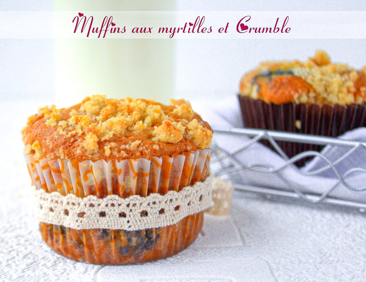 muffins aux myrtilles extra moelleux