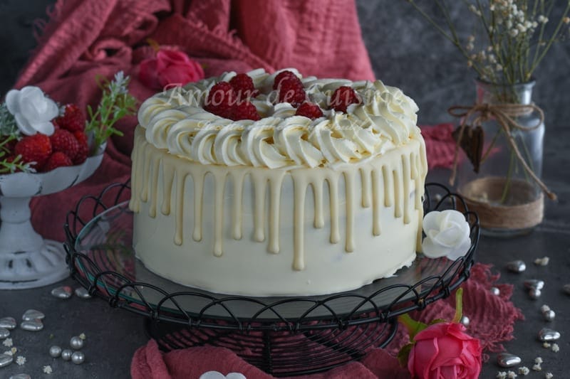Gâteau d'anniversaire chocolat et vanille - Quand Nad cuisine