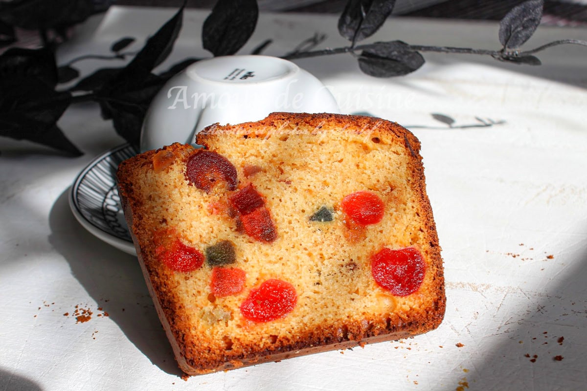 cake aux fruits confits facile