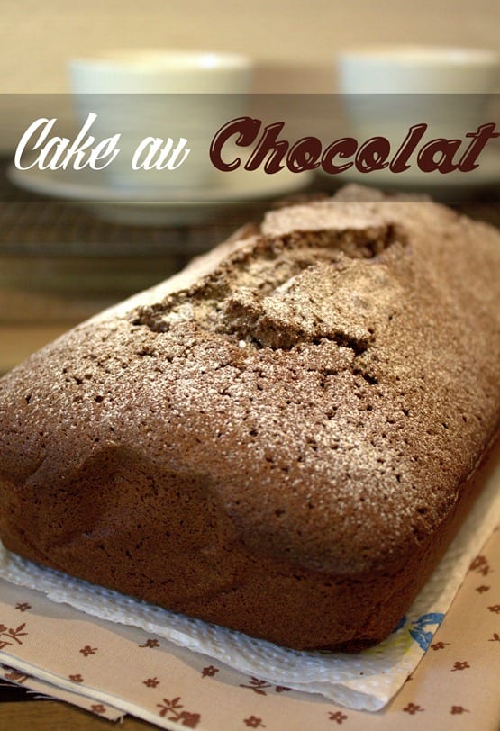 Cake Au Chocolat Moelleux - Amour De Cuisine