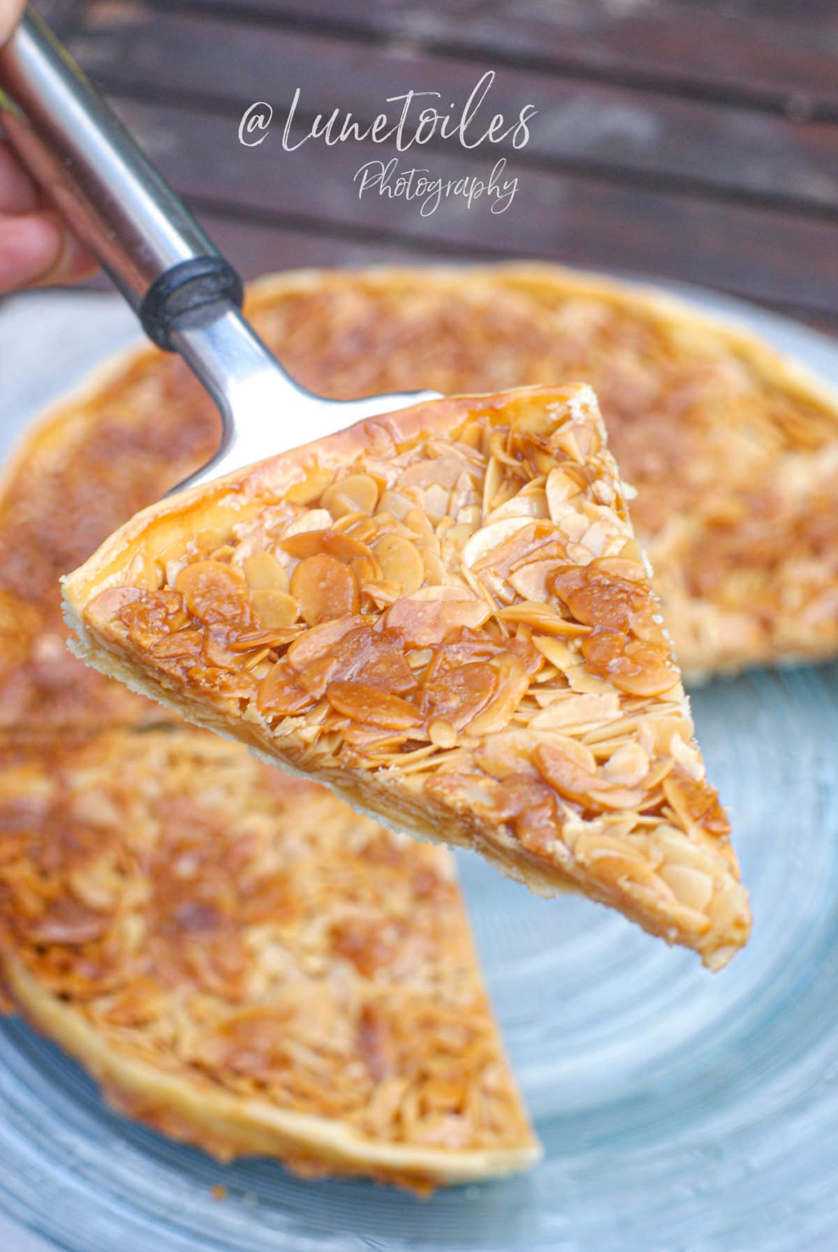 tarte aux amandes et miel