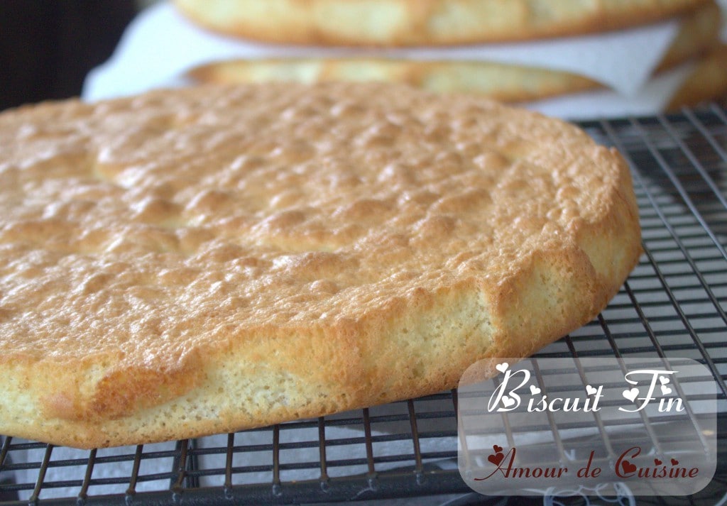 Biscuit Fin Base Pour Gateau D Anniversaire Amour De Cuisine