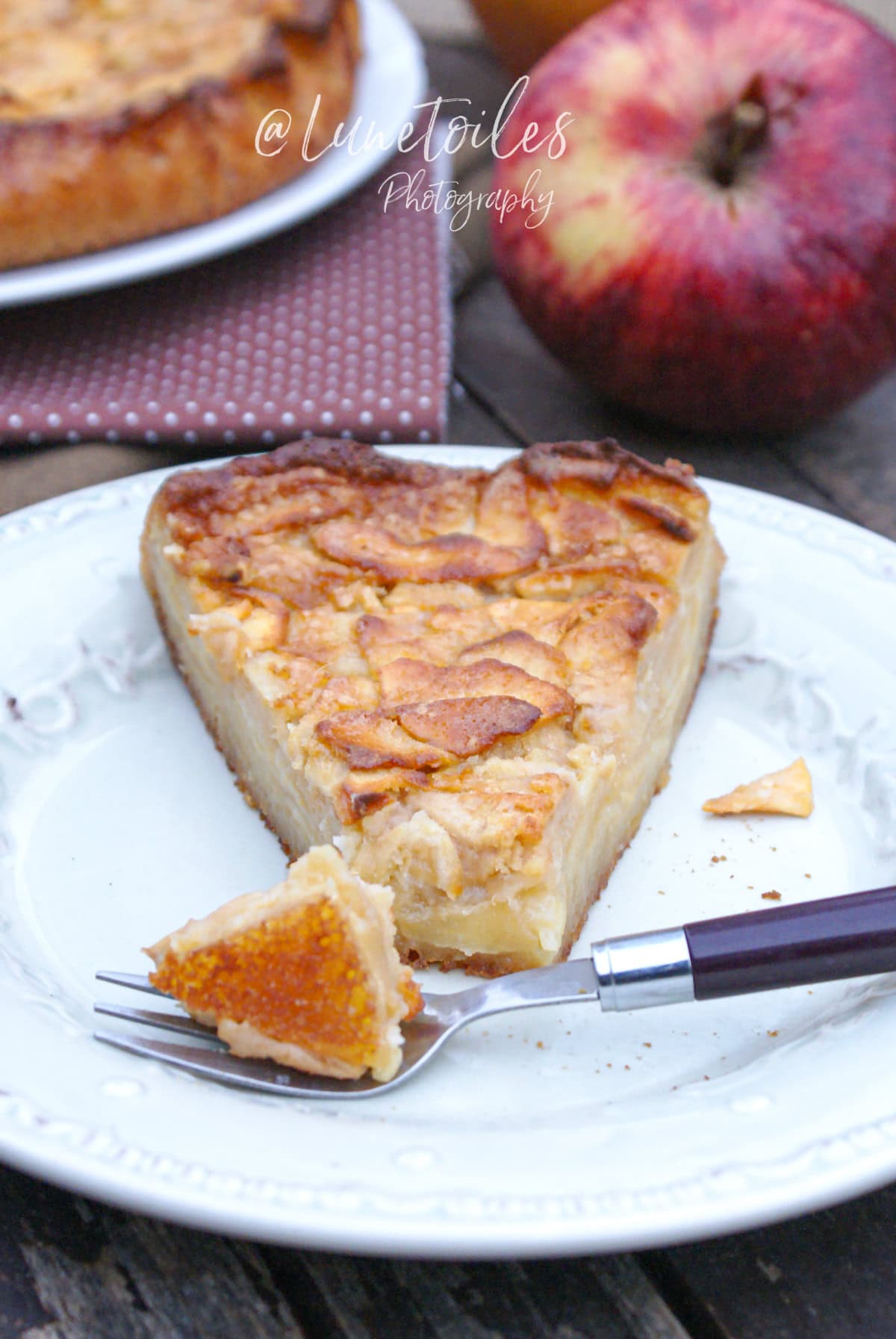 tarte aux pommes sans pate