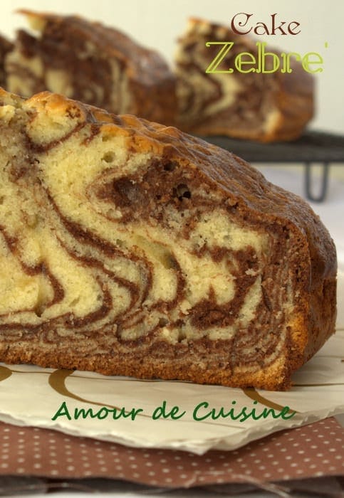 Zebra Cake Amour De Cuisine