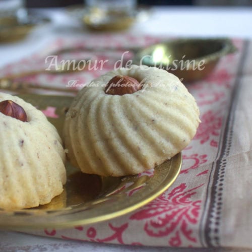 gateau algerien ghribia noisette