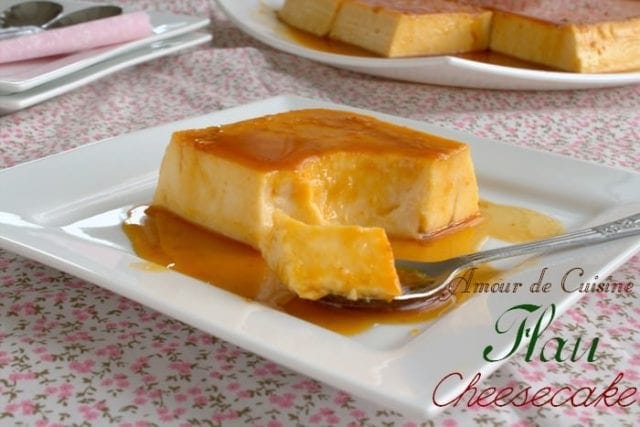 Flan Cheesecake Ou Flan Au Fromage Amour De Cuisine