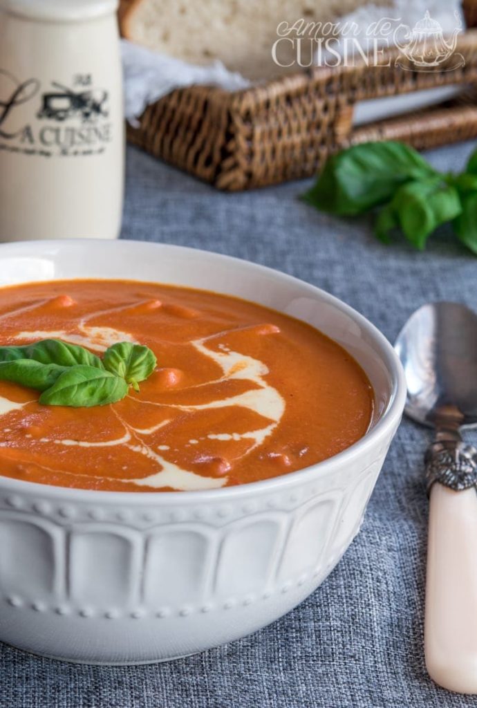 Soupe De Tomate Parfaite Et Veloutee Amour De Cuisine