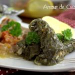 feuilles de blettes farcies- recette libanaise