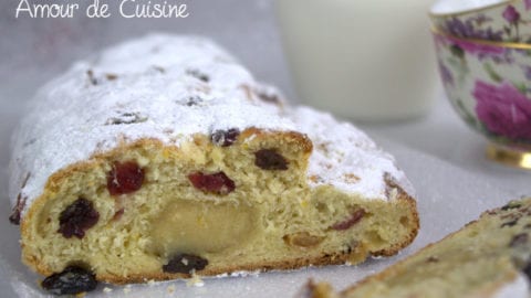 Stollen Brioche Allemande Au Massepain Amour De Cuisine