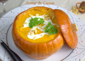 potage de citrouille rotie