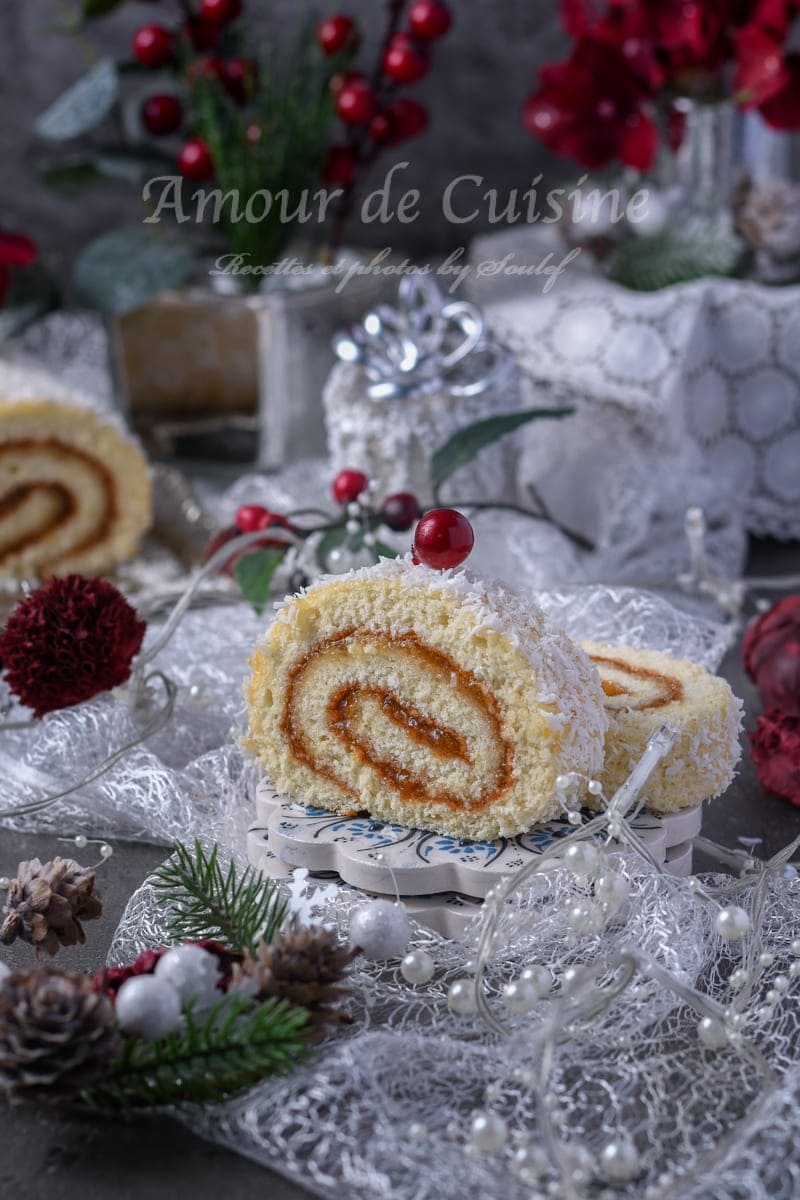 Recette : Génoise pour bûche de Noël ou gâteau roulé - ZEMNY