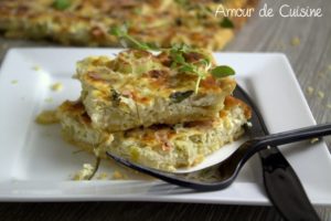 recette de quiche aux poireaux facile