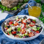 Recette de la salade grecque simple