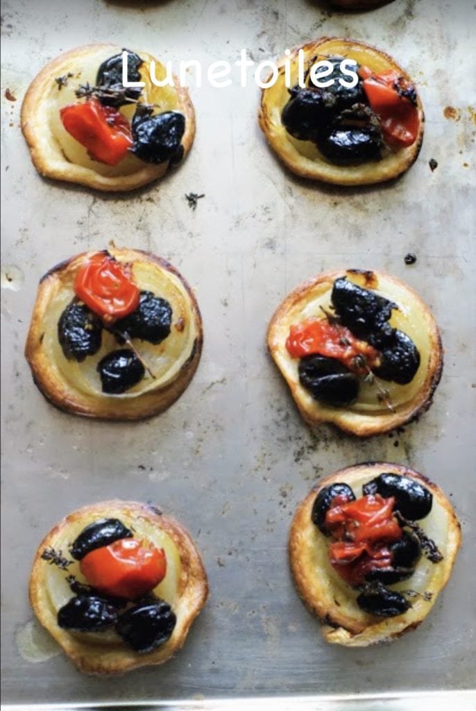 tartelettes tatin aux oignons