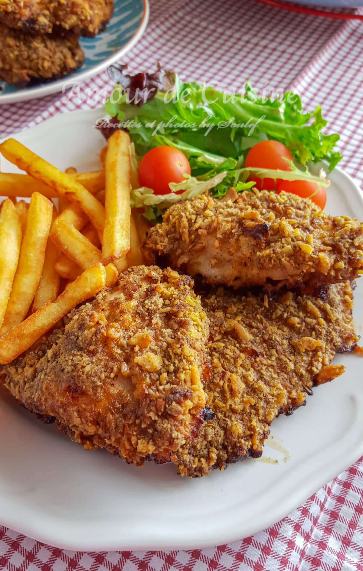 recette tendres KFC sans friture (sans cornflakes)