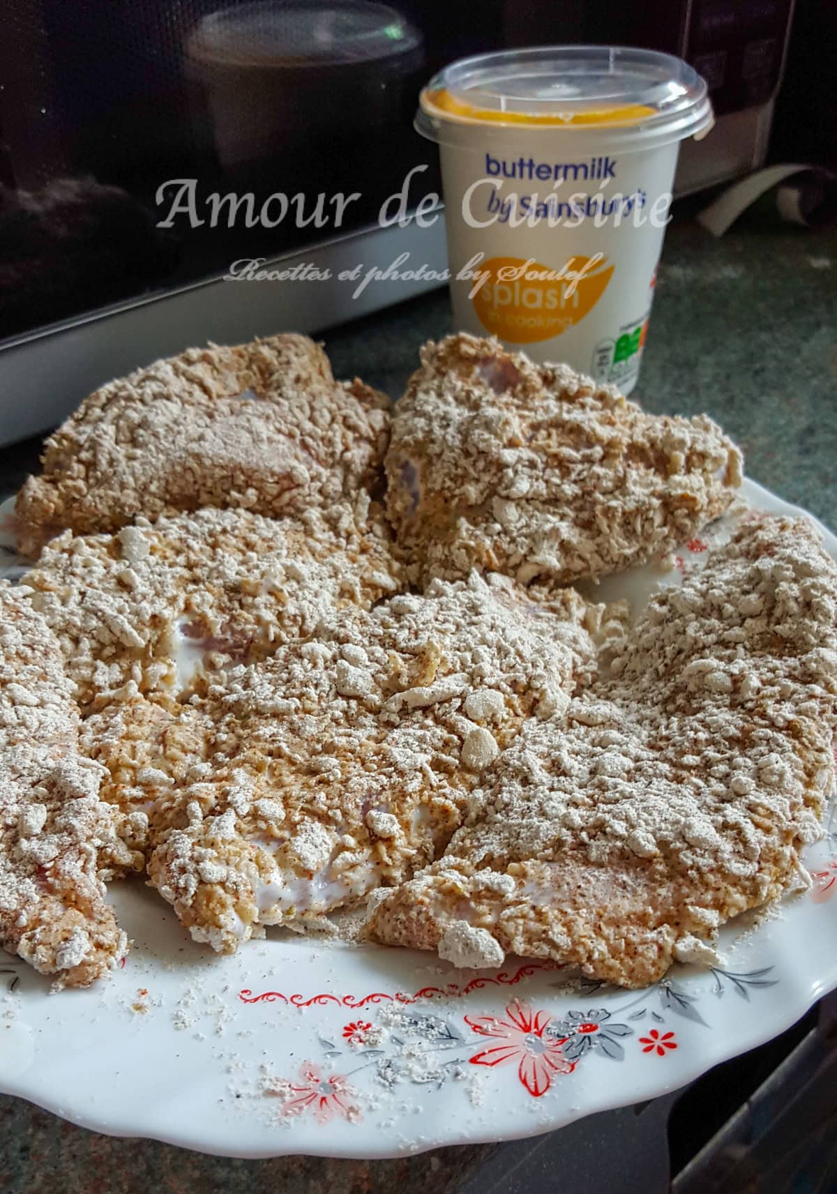 les escalopes de poulet panées_