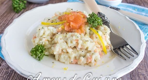 Risotto Au Saumon Fume Amour De Cuisine