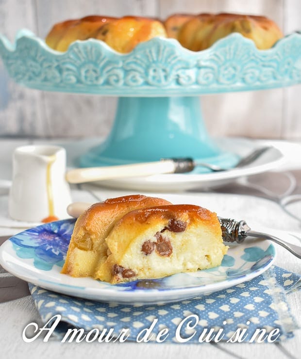 Gateau De Semoule Aux Raisins Secs Et Pommes Amour De Cuisine