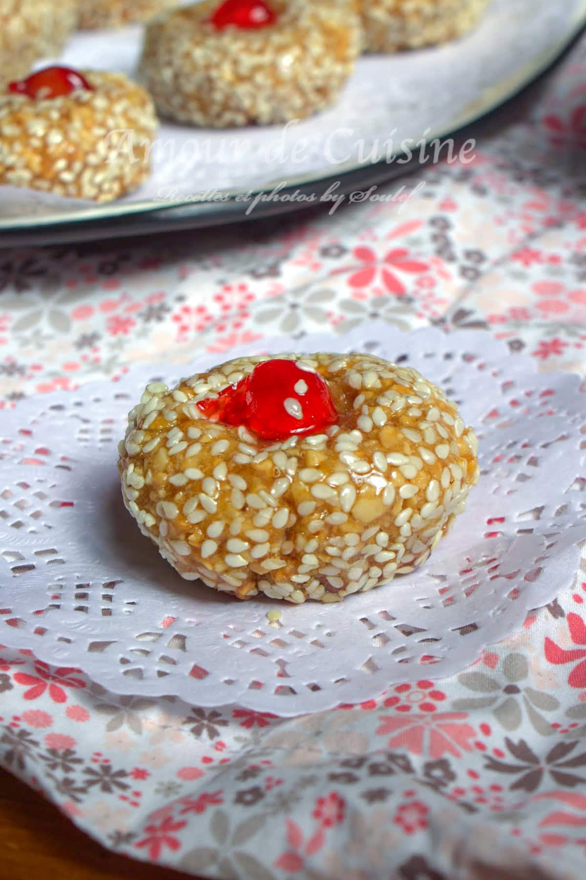 Recette mchawek aux graines de sesame