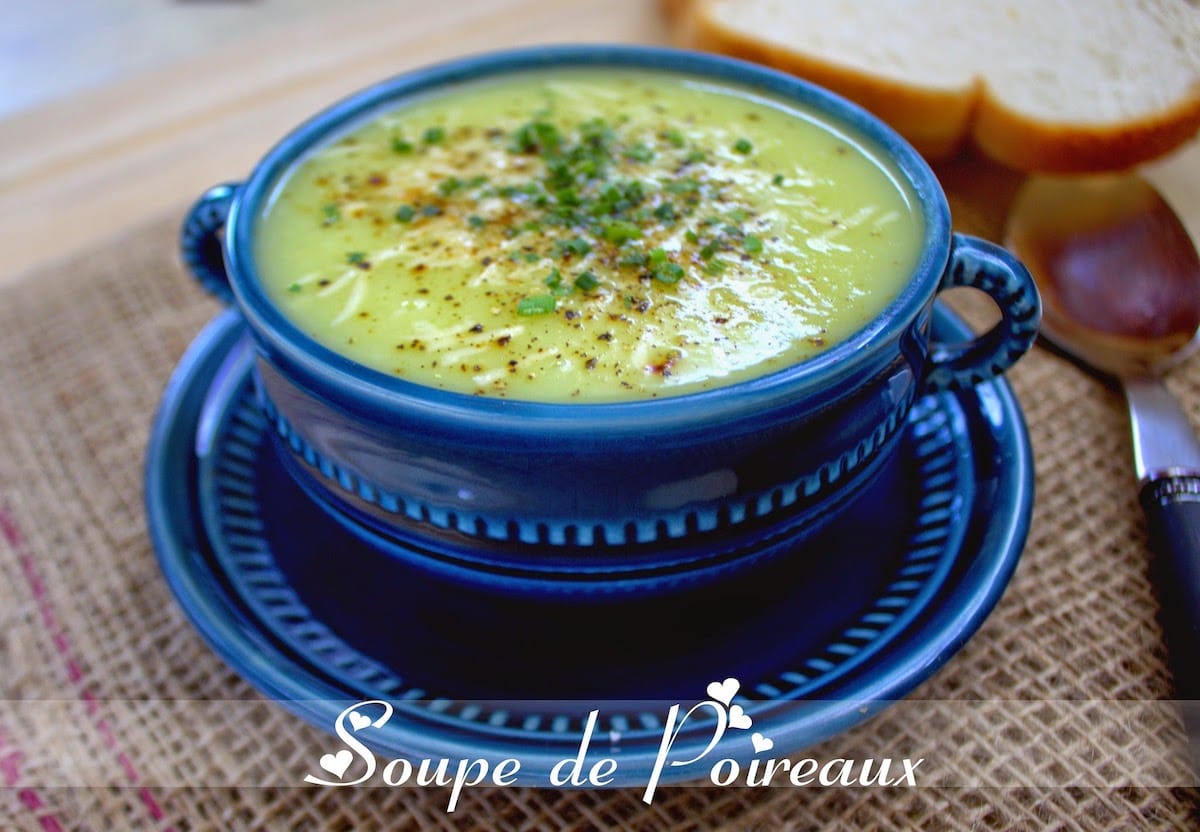 Soupe de poireaux à l'ancienne