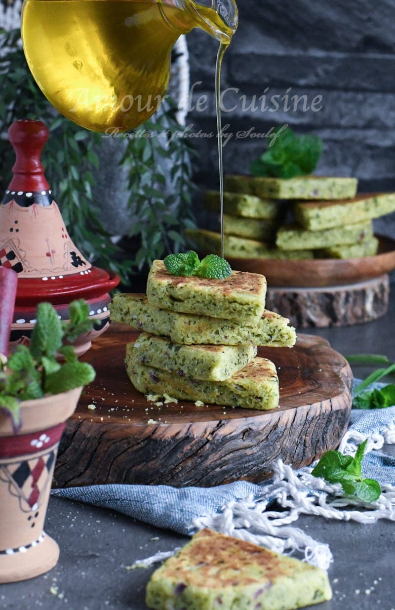 Galette Kabyle A La Menthe Amour De Cuisine