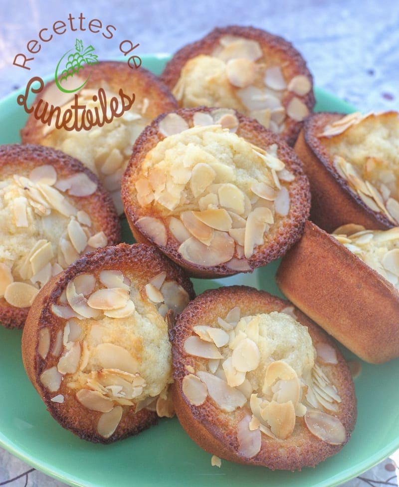 Financiers Au Miel Et Amandes Effilees Amour De Cuisine