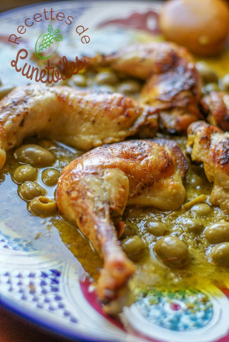 poulet mhamer à la marocaine facile - Amour de cuisine