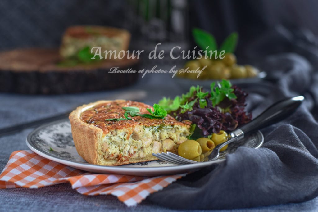 tarte de poulet au curry facile