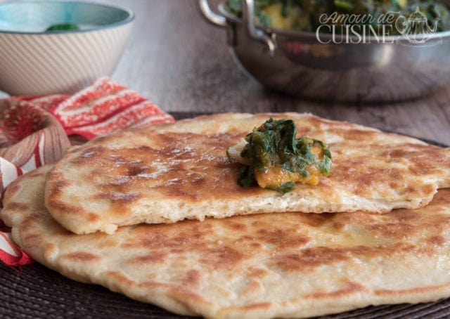 Recette Cheese Naan / Naan Au Fromage Indien - Amour De Cuisine