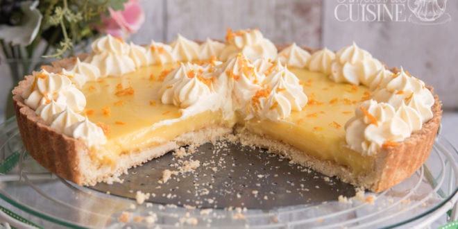 Recette De La Tarte A L Orange Amour De Cuisine