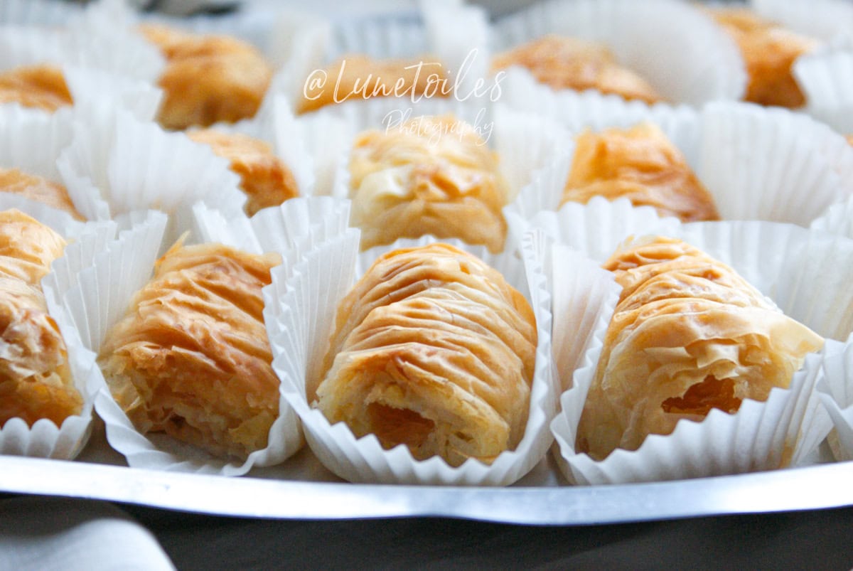 Recette de baklava rolls