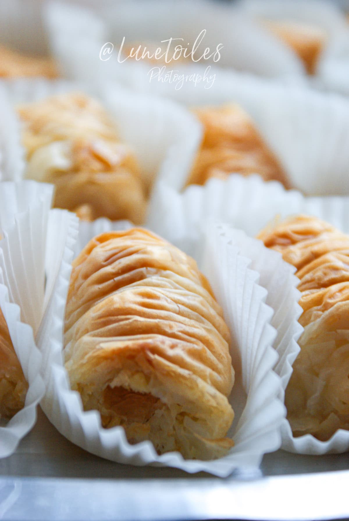 baklwa rolls, gateau au miel