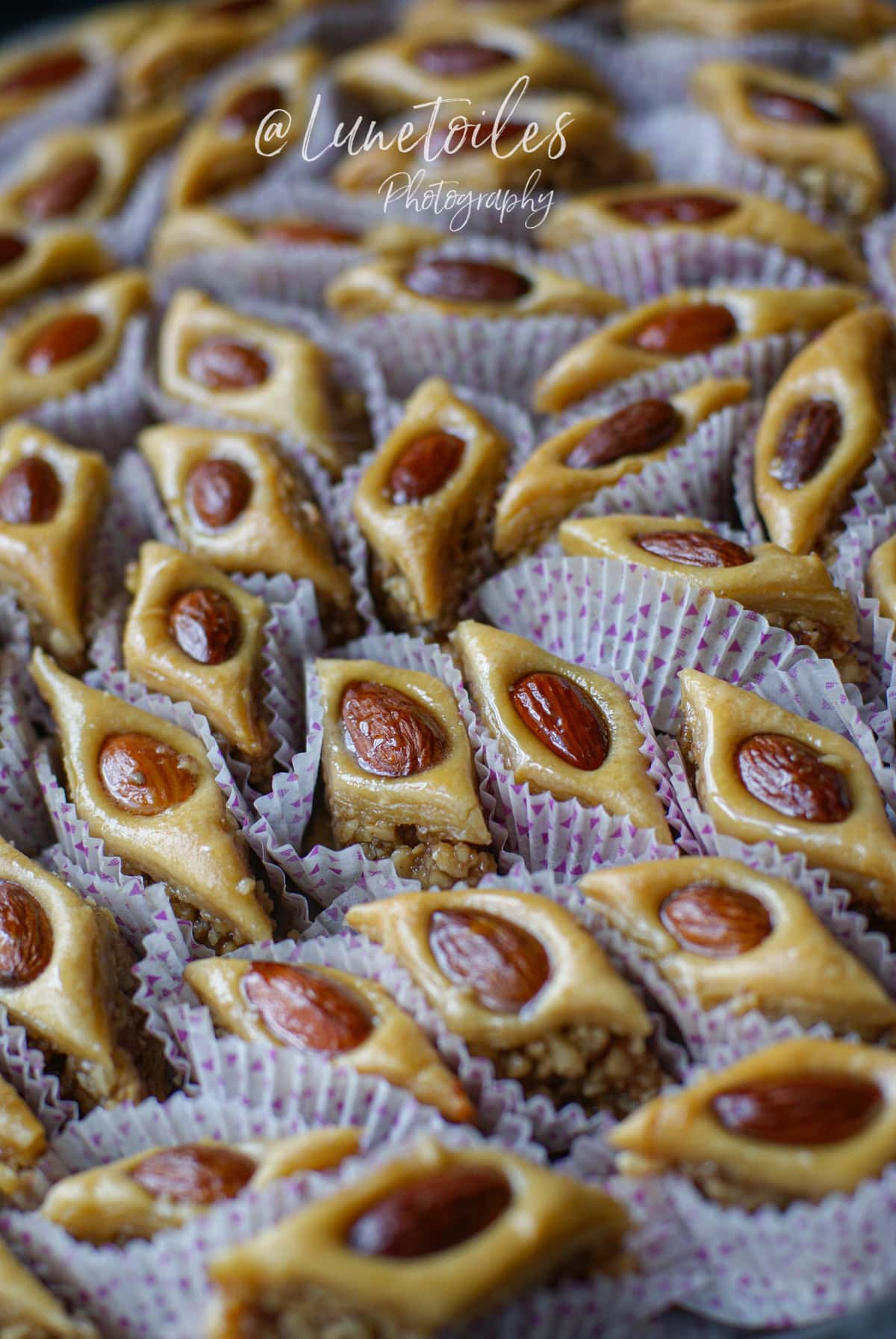 baklawa aux amandes