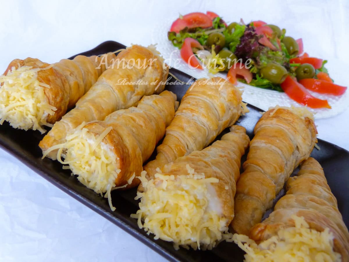 Recette cornets croustillants au poulet