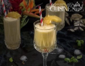 pina colada: boisson fraiche sans alcool